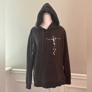 Overtime men’s skeleton hoodie size Small